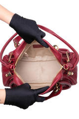 CHLOÉ PARATY MEDIUM BURGUNDY