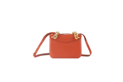 BOTTEGA MOUNT BAG PUMPKIN LEATHER CHAIN