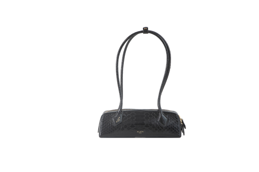 ALAÏA LE TECKEL MEDIUM BAG IN PYTHON