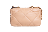 CHANEL 19 SMALL FLAP BAG LAMBSKIN CREAM 2025