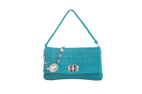 MIU MIU QUILTED NAPPA SWAROVSKI SKY BLUE