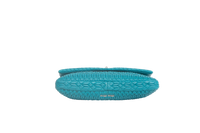 MIU MIU QUILTED NAPPA SWAROVSKI SKY BLUE