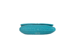 MIU MIU QUILTED NAPPA SWAROVSKI SKY BLUE