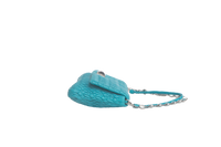 MIU MIU QUILTED NAPPA SWAROVSKI SKY BLUE