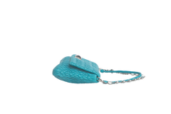 MIU MIU QUILTED NAPPA SWAROVSKI SKY BLUE