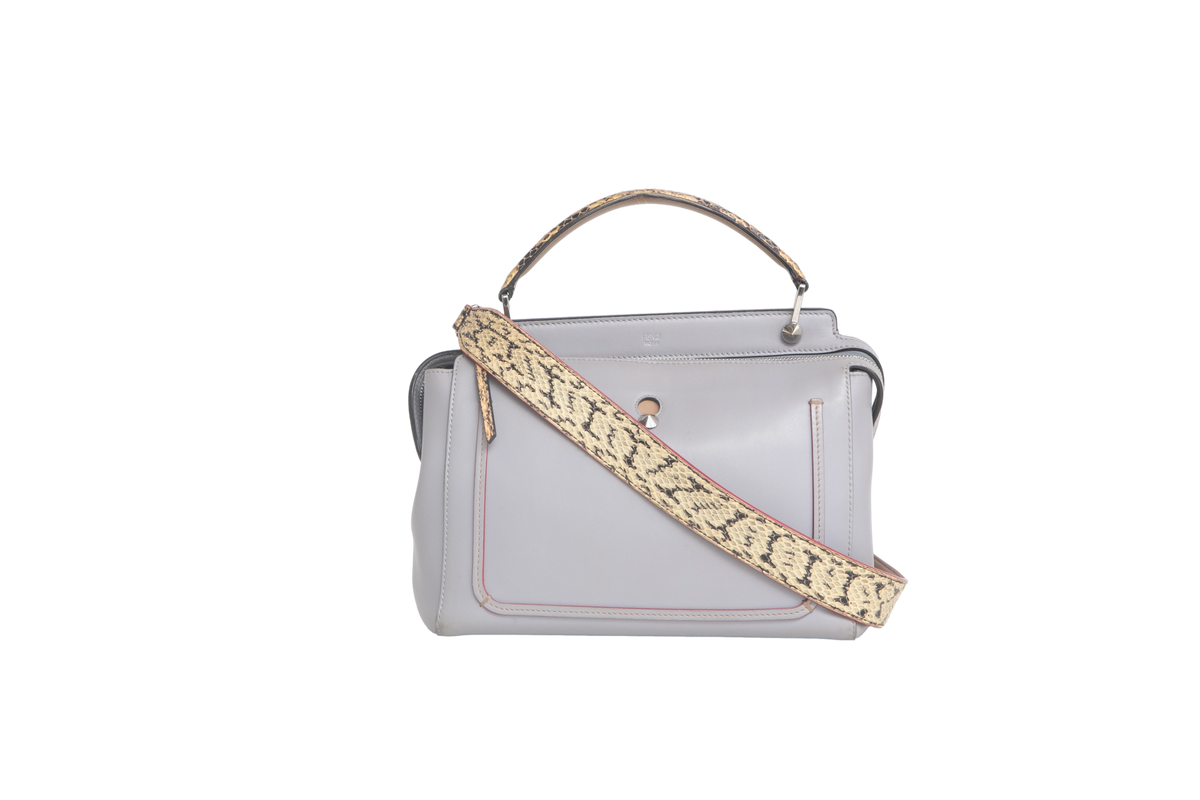 FENDI DOTCOM GREY BY THE WAY MEDIUM & PHYTON