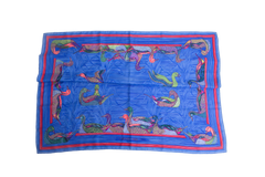 HERMÈS CARRE MALLARD BLUE
