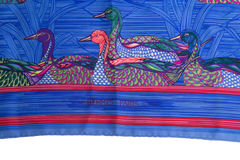 HERMÈS CARRE MALLARD BLUE