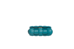 BOTTEGA PADDED CASSETTE BAG BLUE TIFFANY