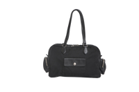 PRADA TESSUTO DIAPER HOBO BAG BLACK