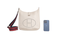 HERMES EVELYNE III GM OFF WHITE