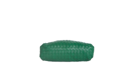 BOTTEGA THE POUCH CLUTCH FLAG GRASS INTRECCIATO