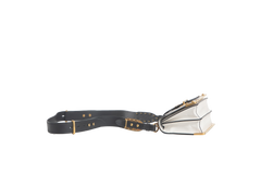 PRADA CAHIER CITY CALF BLACK & WHITE