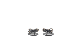 VALENTINO SANDAL JELLY RUBBER THONG BLACK - 35 BR