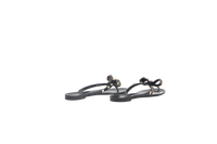 VALENTINO SANDAL JELLY RUBBER THONG BLACK - 35 BR