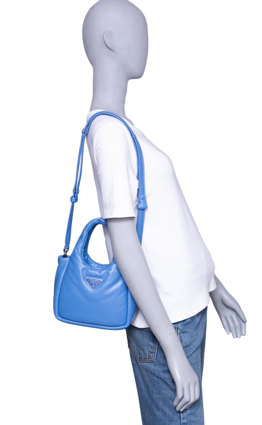 PRADA SOFT NAPPA LEATHER PADDED ONDA