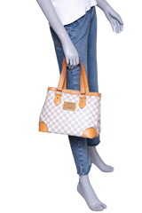 LV HAMPSTEAD PM CANVAS DAMIER AZUR