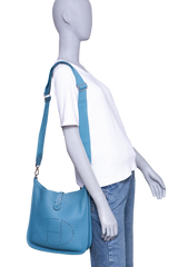 HERMÈS EVELYNE 29 TAURILLON BLUE JEAN