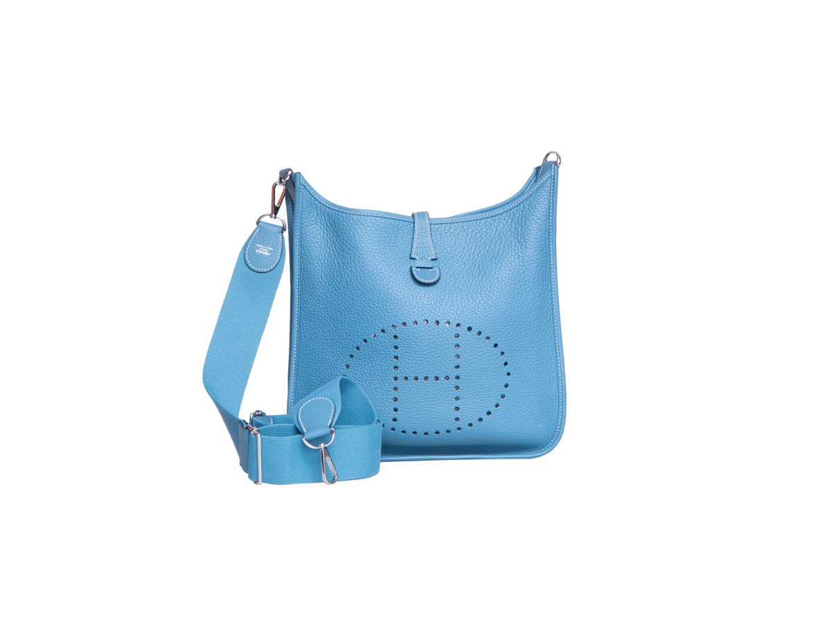 HERMÈS EVELYNE 29 TAURILLON BLUE JEAN