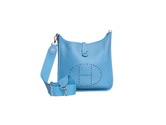 HERMÈS EVELYNE 29 TAURILLON BLUE JEAN