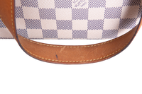 LV HAMPSTEAD PM CANVAS DAMIER AZUR