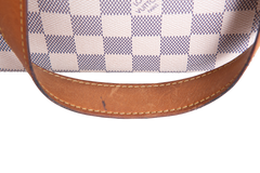 LV HAMPSTEAD PM CANVAS DAMIER AZUR