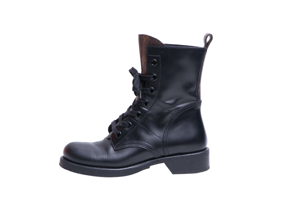 LV BOOTS METROPOLIS MONOGRAM/BLACK - 36 BR