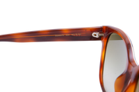 GUCCI CAT EYE BEE RADIANT BROWN ACETATE