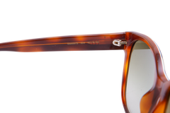 GUCCI CAT EYE BEE RADIANT BROWN ACETATE