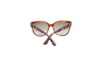 GUCCI CAT EYE BEE RADIANT BROWN ACETATE