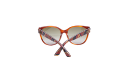 GUCCI CAT EYE BEE RADIANT BROWN ACETATE