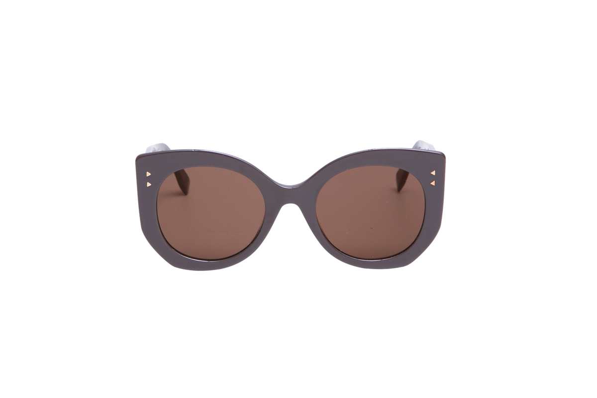 FENDI PEEKABOO CATEYE ACETATE BROWN