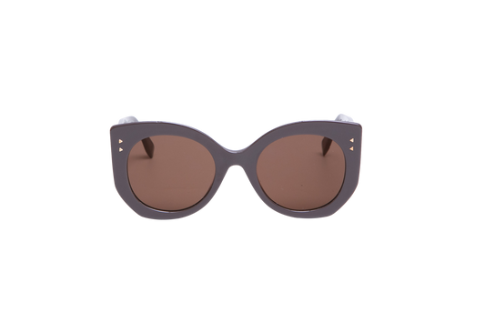 FENDI PEEKABOO CATEYE ACETATE BROWN