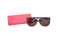FENDI PEEKABOO CATEYE ACETATE BROWN