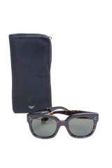 CELINE NEW AUDREY BUTTERFLY ACETATE TORTOISE