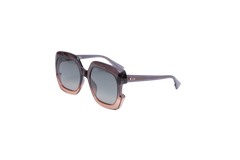 DIOR GAIA MAXI SQUARE TRANSPARENT BROWN