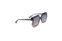 DIOR GAIA MAXI SQUARE TRANSPARENT BROWN