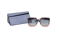 DIOR GAIA MAXI SQUARE TRANSPARENT BROWN