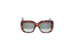 CELINE STELLA SQUARE ACETATE TORTOISE