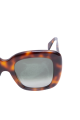 CELINE STELLA SQUARE ACETATE TORTOISE