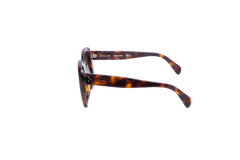 CELINE STELLA SQUARE ACETATE TORTOISE