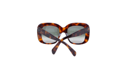 CELINE STELLA SQUARE ACETATE TORTOISE