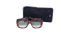 CELINE STELLA SQUARE ACETATE TORTOISE
