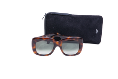 CELINE STELLA SQUARE ACETATE TORTOISE