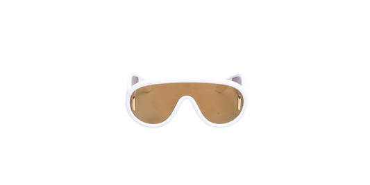 LOEWE WAVE MASK SUNGLASSES ACETATE IVORY