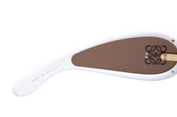 LOEWE WAVE MASK SUNGLASSES ACETATE IVORY
