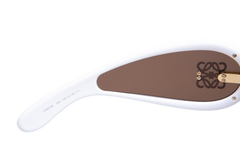 LOEWE WAVE MASK SUNGLASSES ACETATE IVORY
