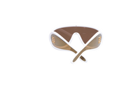 LOEWE WAVE MASK SUNGLASSES ACETATE IVORY