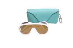 LOEWE WAVE MASK SUNGLASSES ACETATE IVORY