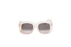 CELINE STELLA SQUARE TRANSPARENT BEIGE GRADIENT LENSES